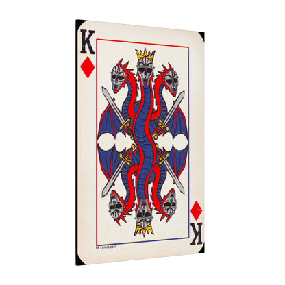 King Geedorah - Matte Canvas, Stretched, 0.75" (Multi-Size)