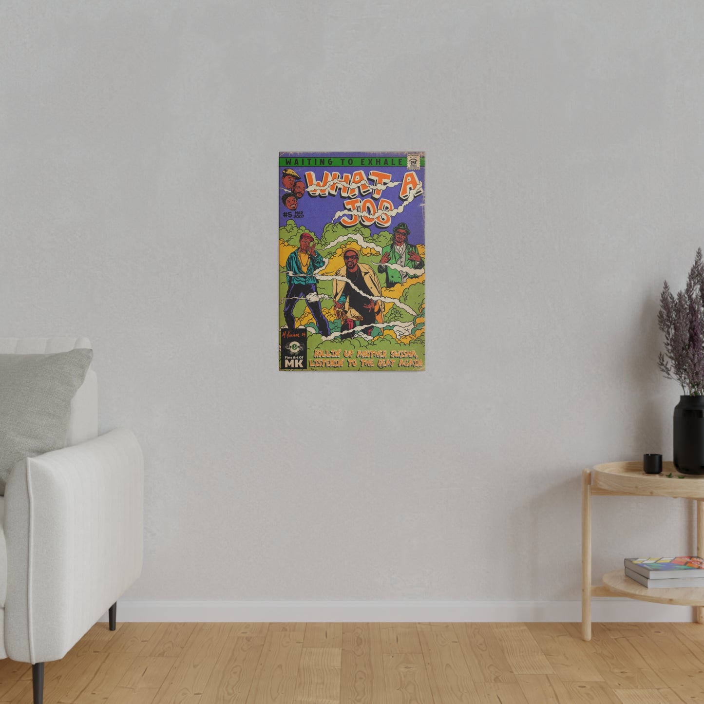 What A Job - Matte Canvas, Stretched, 0.75"