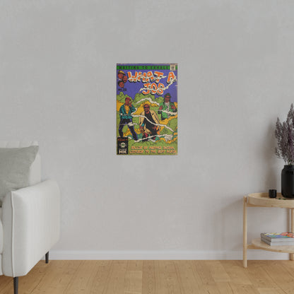 What A Job - Matte Canvas, Stretched, 0.75"