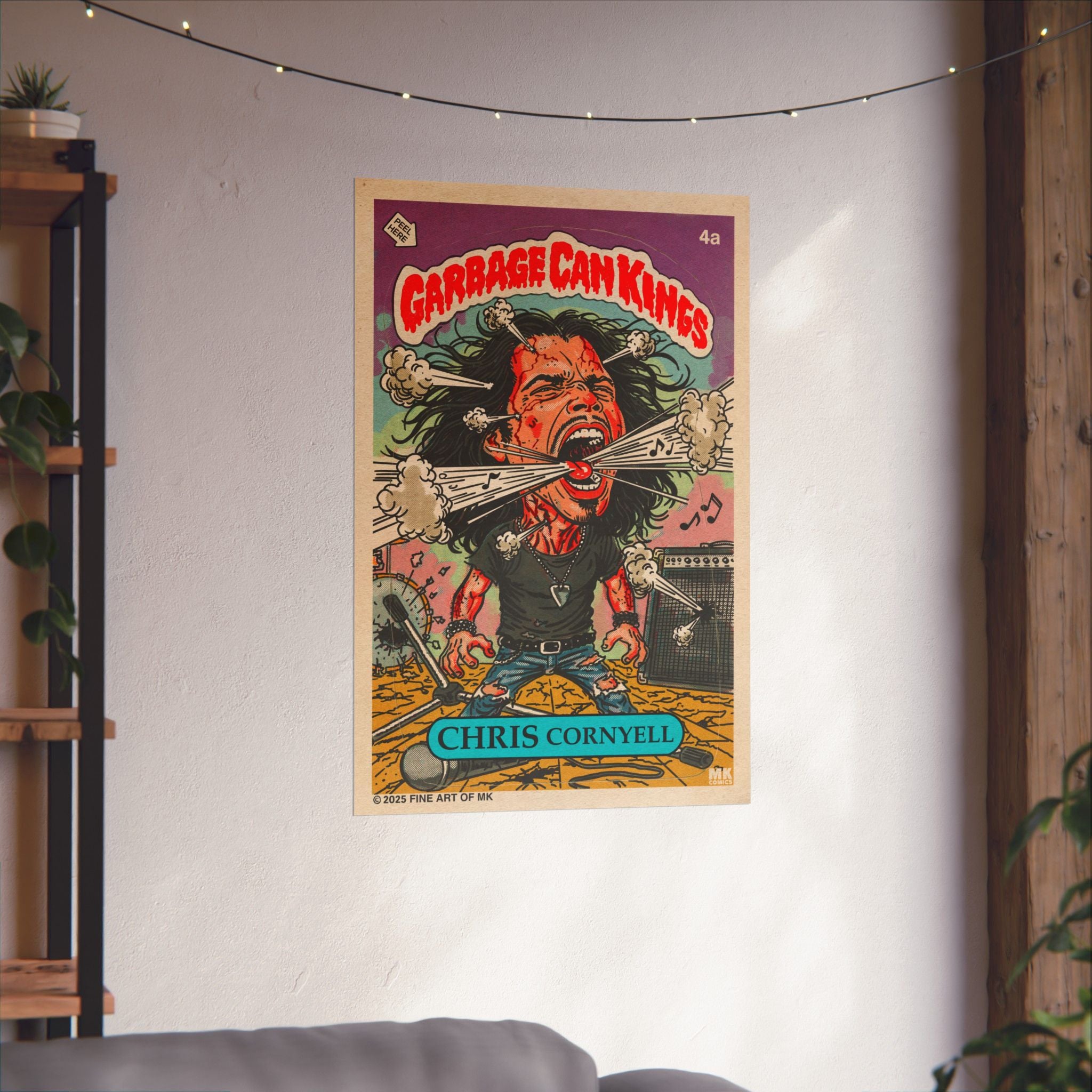 Chris Cornyell - Matte Vertical Posters