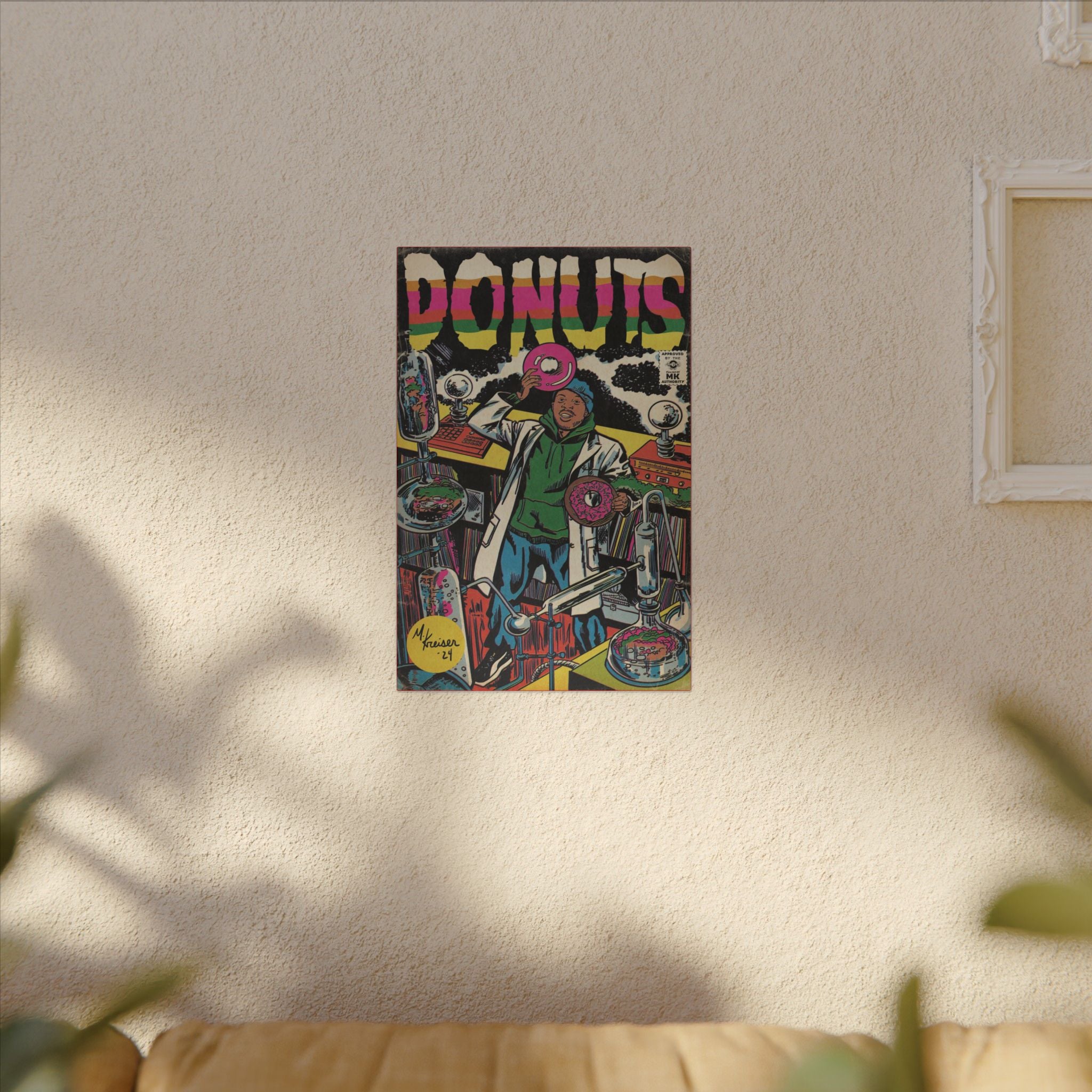 Donuts - Matte Canvas, Stretched, 0.75"