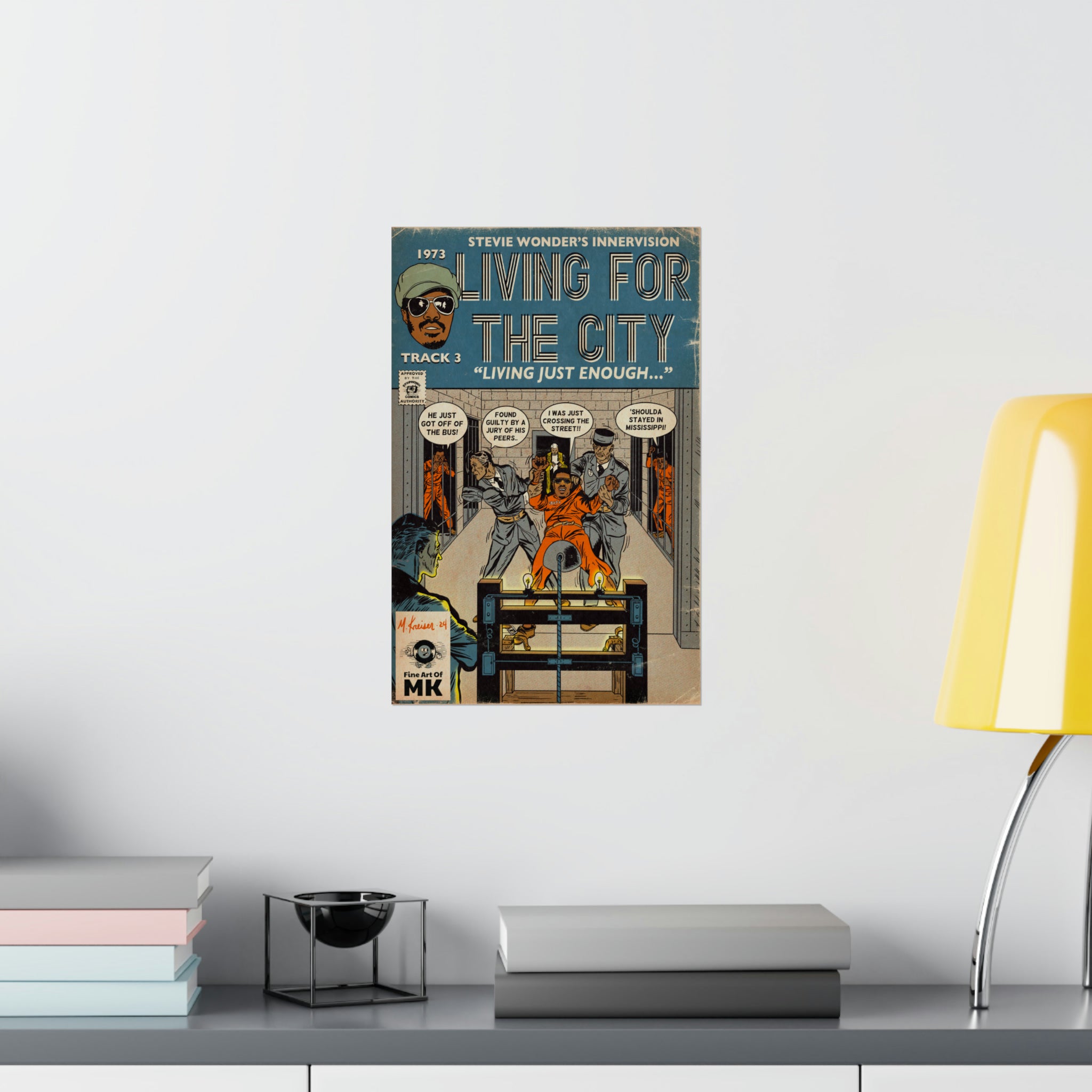 Living For The City - Matte Vertical Posters