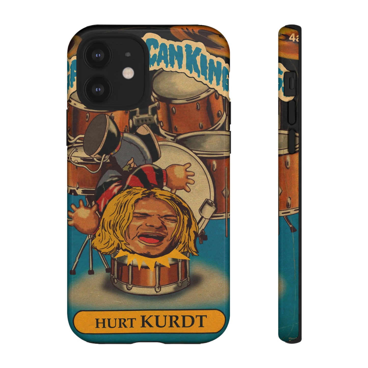 Hurt KURDT - Garbage Can Kings - Nirvana - Tough Phone Cases