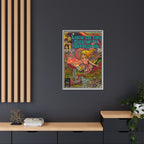 Lucy in the Sky with Diamonds - Matte Canvas, Framed (Multi-color)