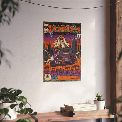 Speaker Boxxx - Matte Vertical Posters