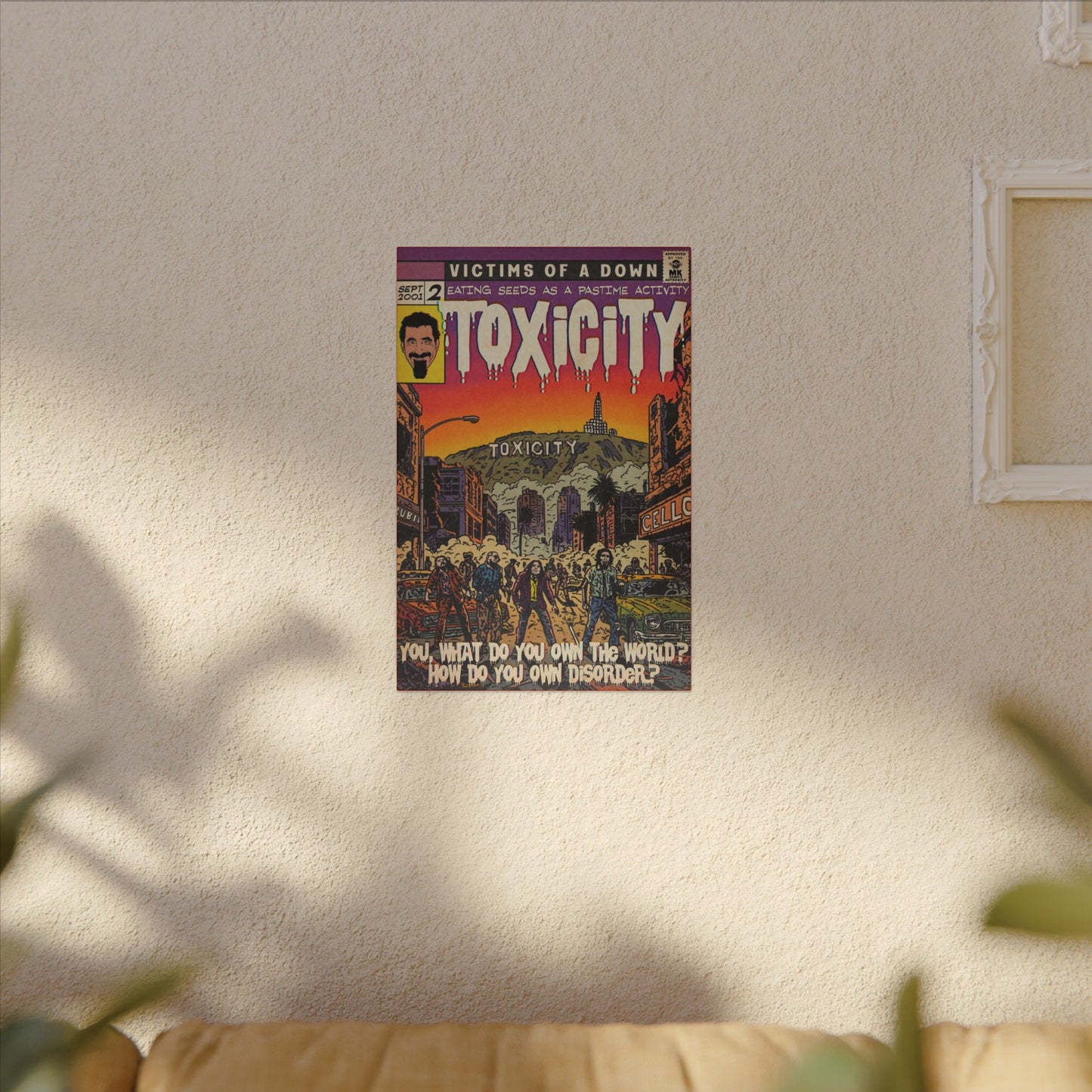 Toxicity - Matte Canvas, Stretched, 0.75" (Multi-Size)