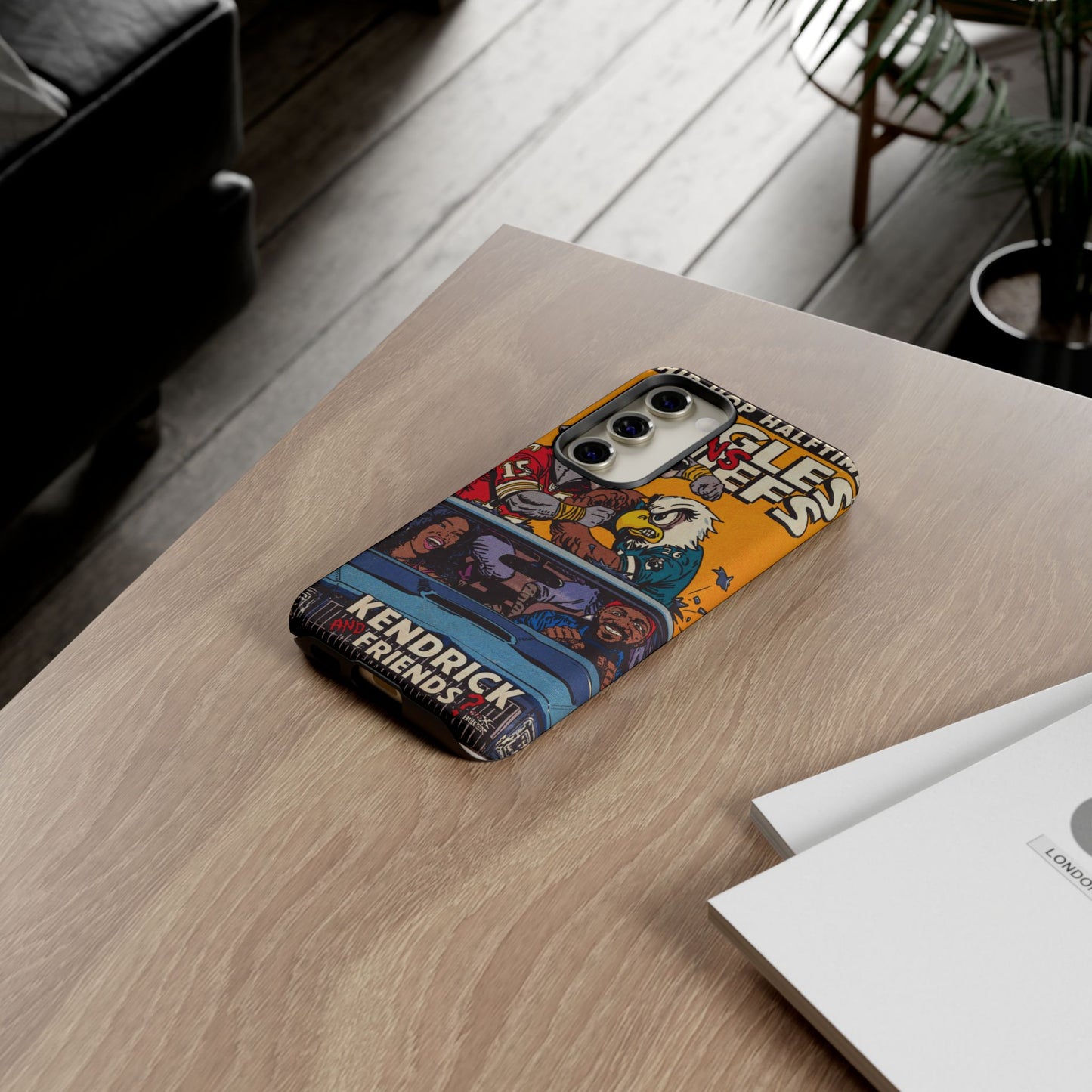 Kendrick & SZA - 2025 Halftime - Eagles vs Chiefs - Tough Phone Cases