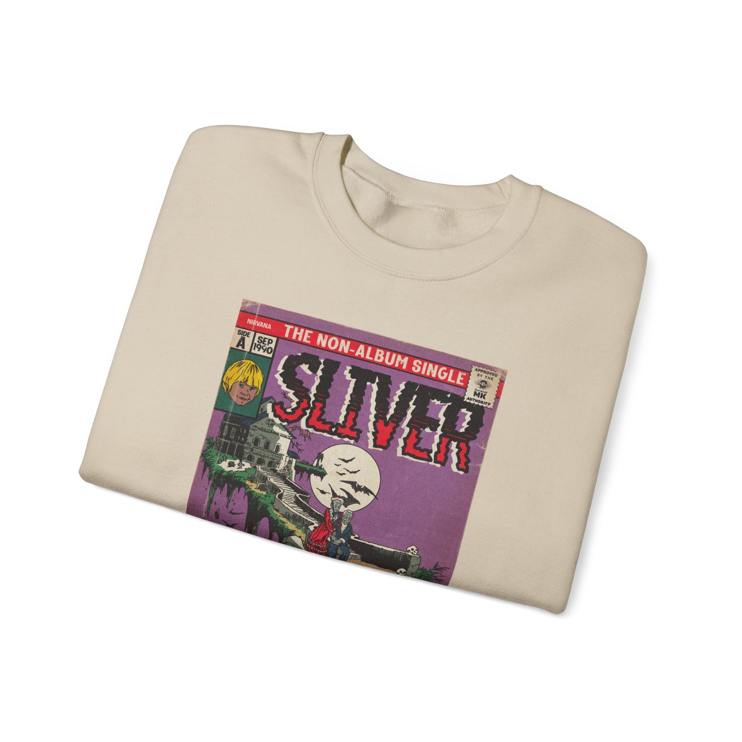 Nirvana - Sliver - Unisex Heavy Blend™ Crewneck Sweatshirt