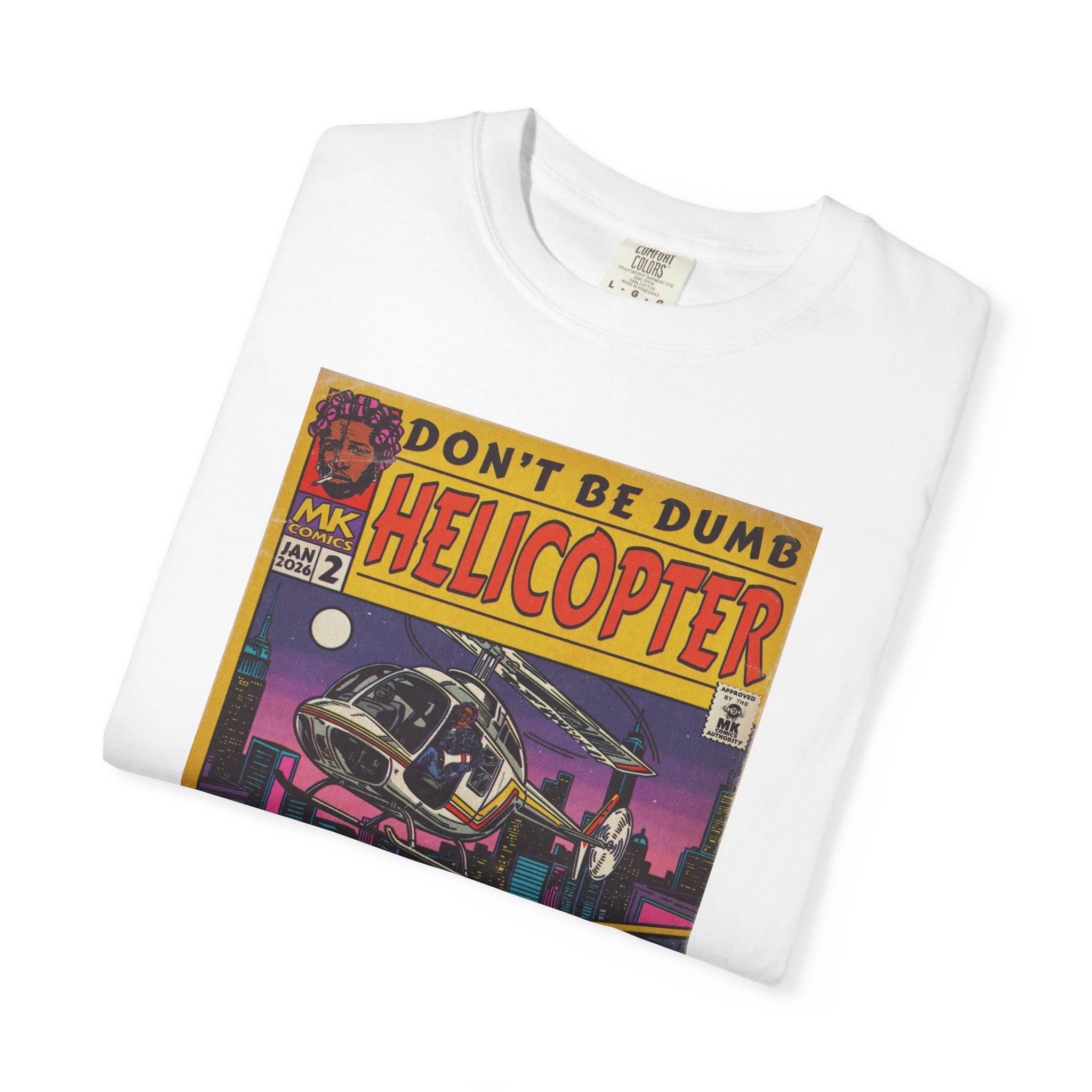 Helicopter - Unisex Comfort Colors T-shirt