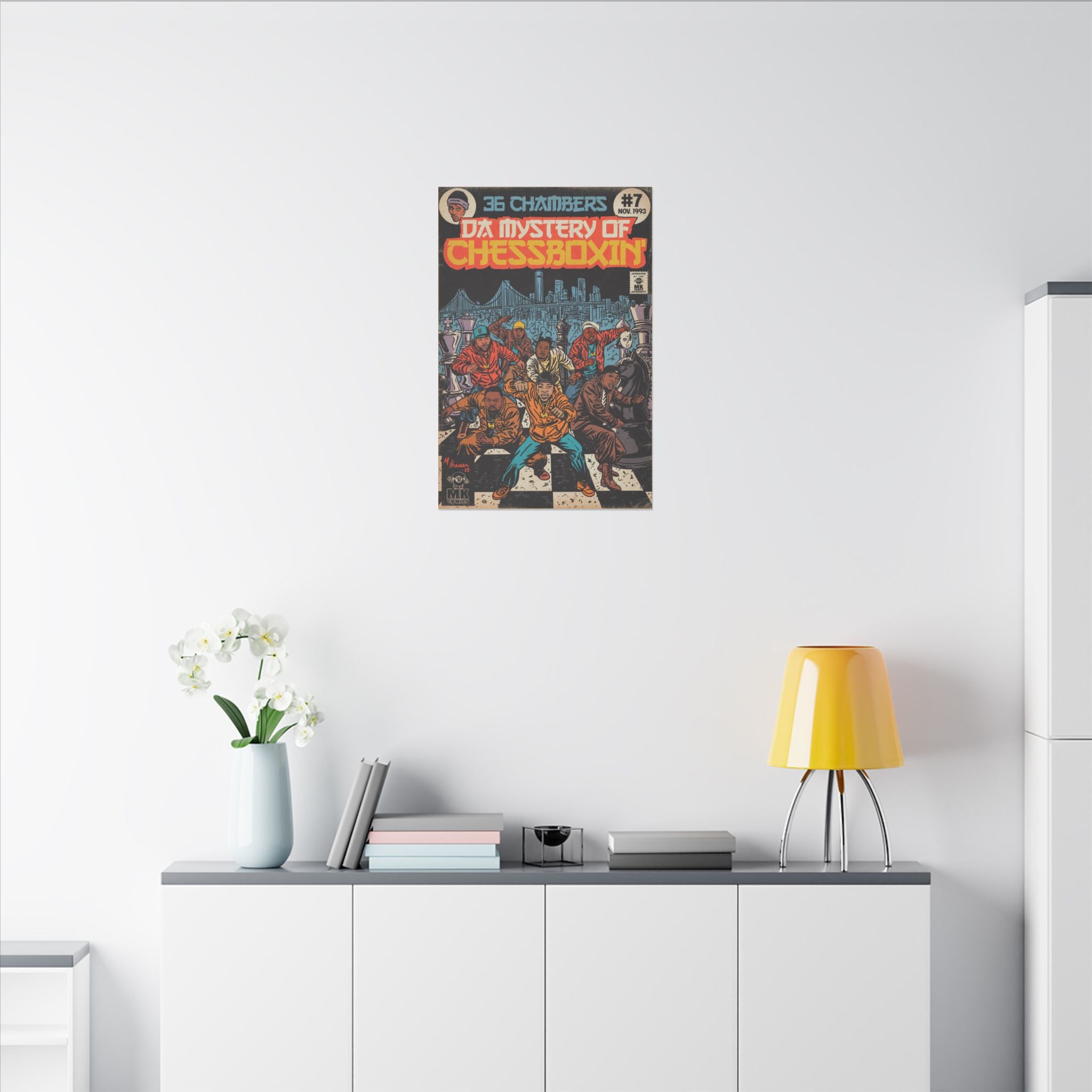 Da Mystery of Chessboxin - Matte Canvas, Stretched, 0.75" (Multi-Size)