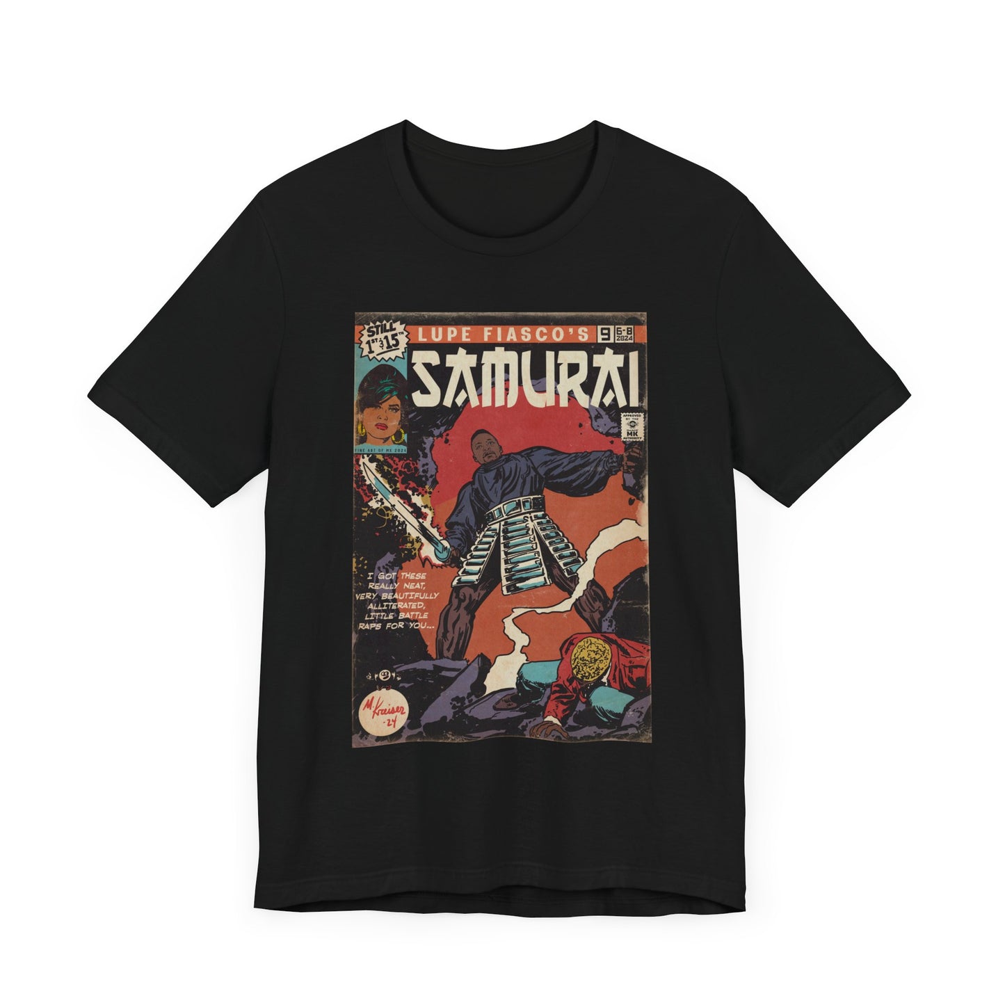 Samurai - Unisex Jersey Short Sleeve Tee