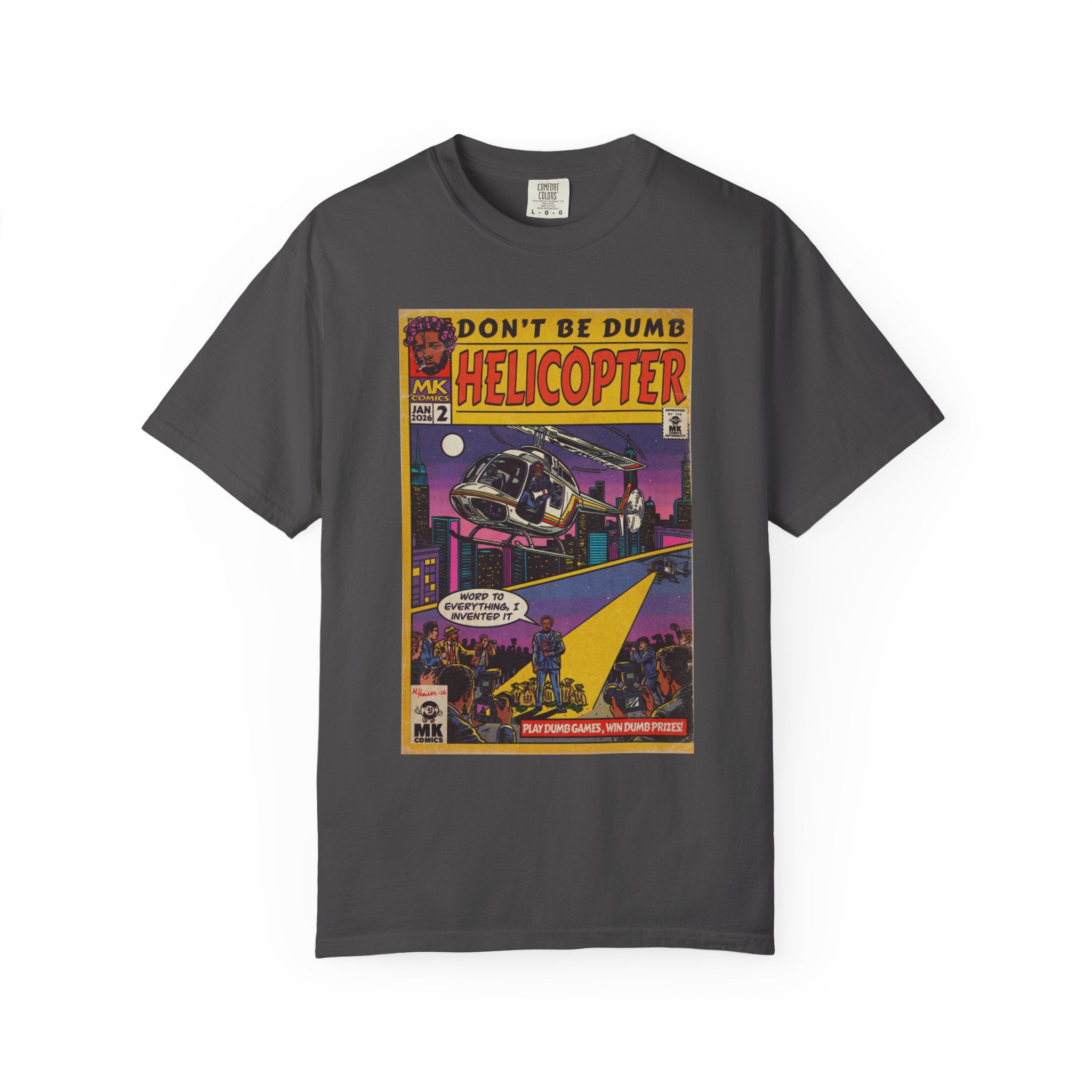 Helicopter - Unisex Comfort Colors T-shirt