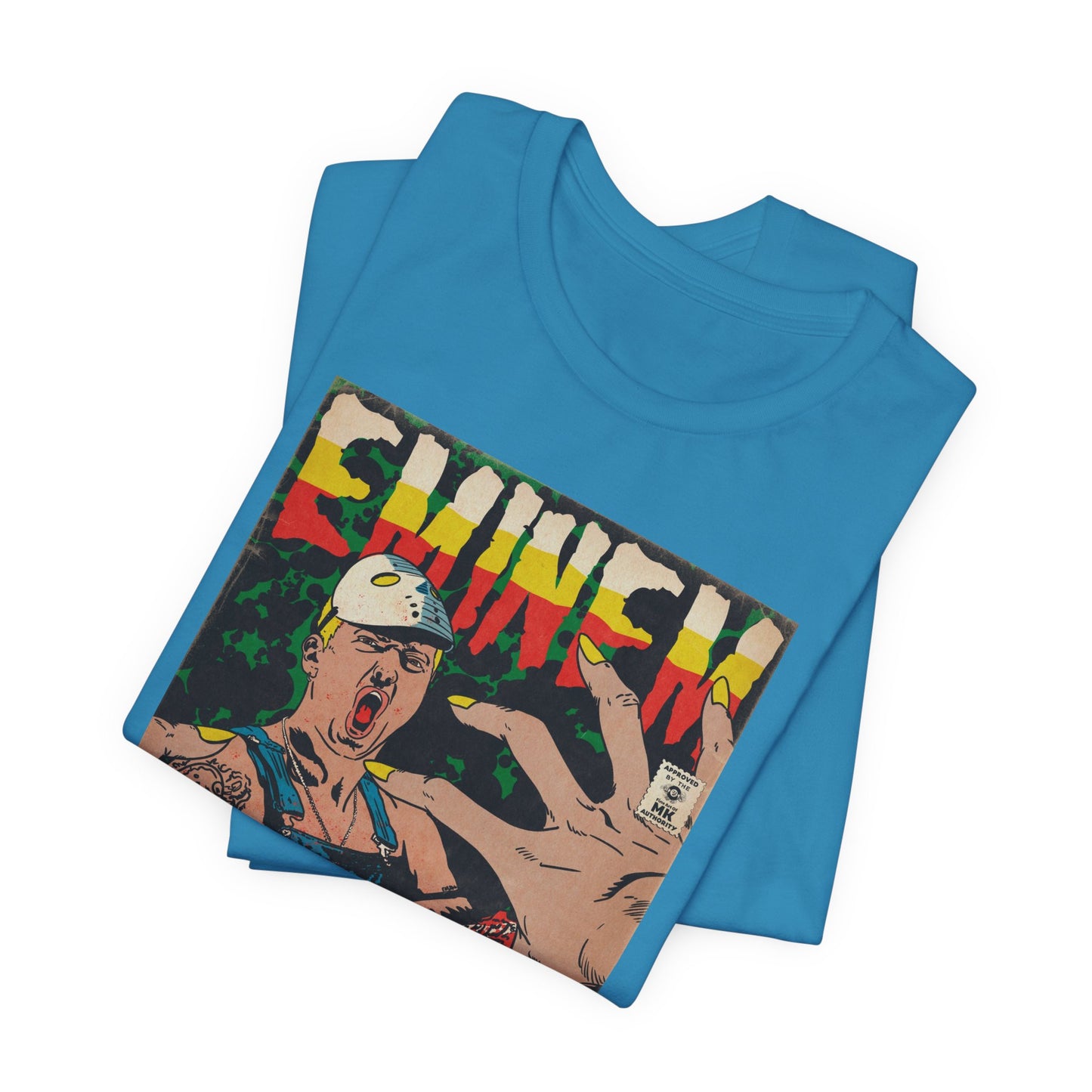 Eminem - Comic Book Art -  Unisex Jersey Short Sleeve Tee