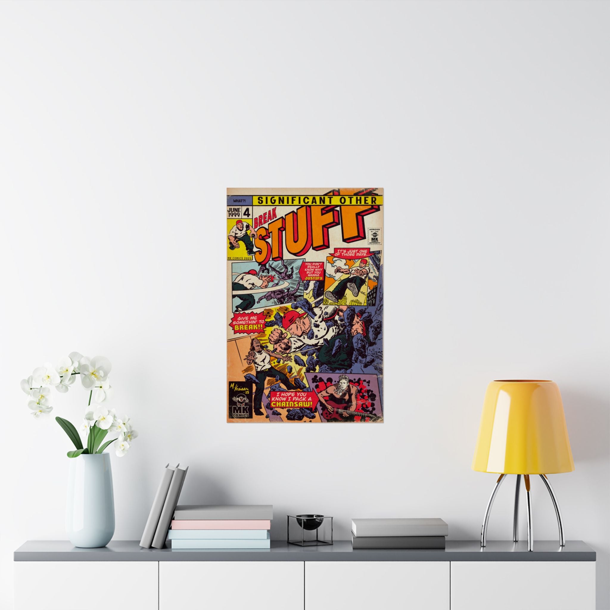 Break Stuff - Matte Vertical Posters