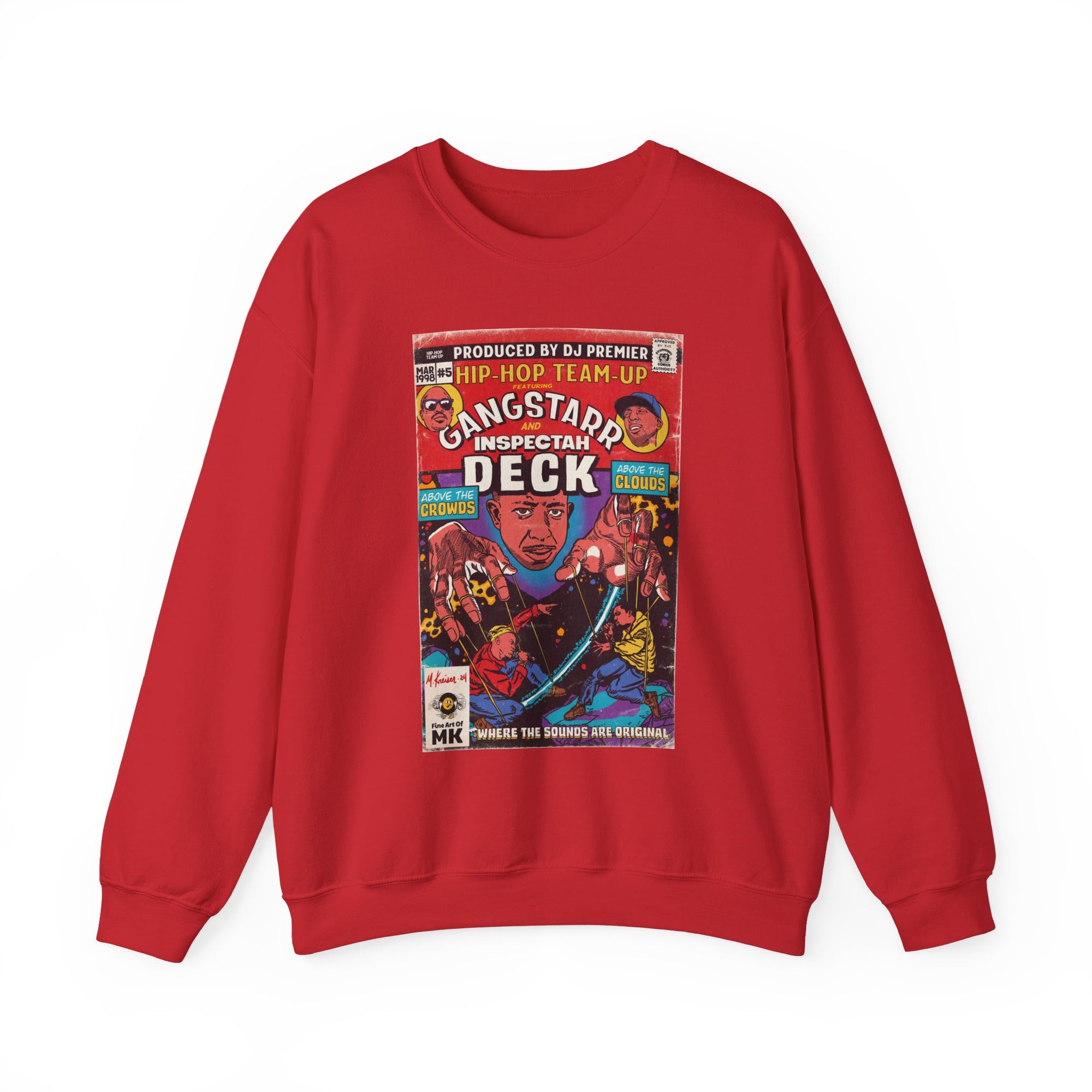 Above The Clouds - Unisex Heavy Blend™ Crewneck Sweatshirt