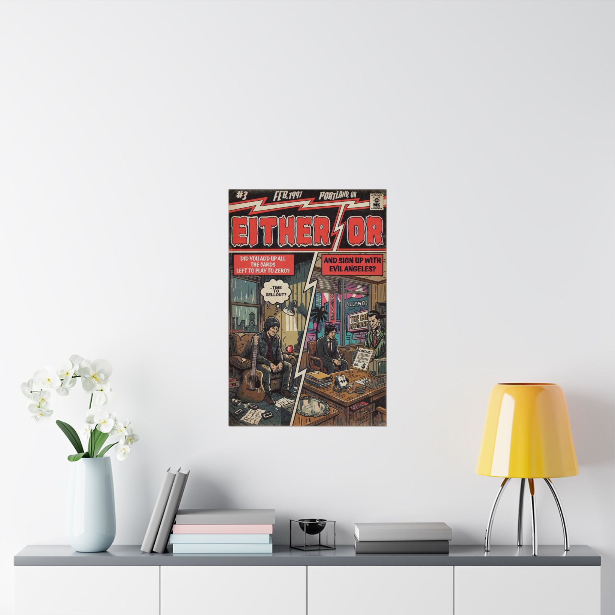 Either/Or - Matte Vertical Posters