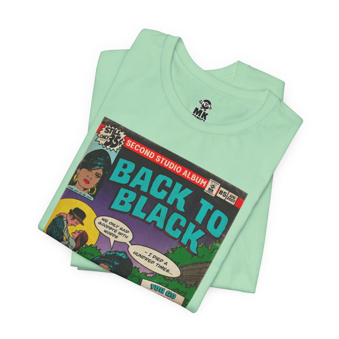 Back to Black - Unisex Jersey Short Sleeve Tee