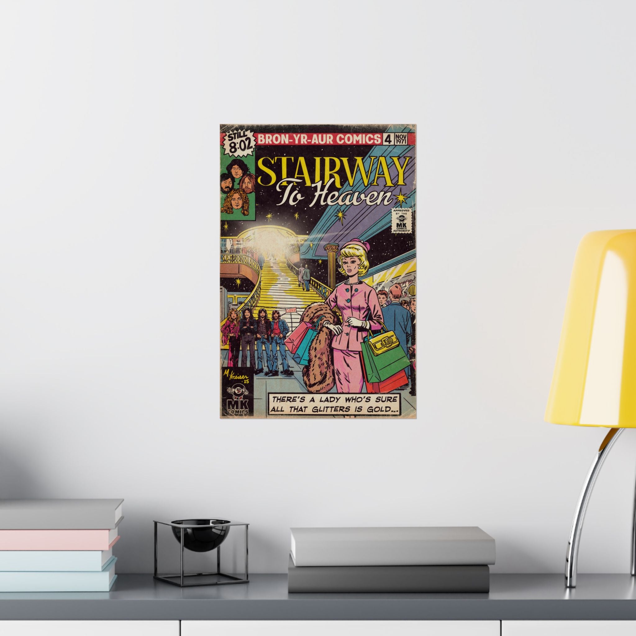 Stairway - Matte Vertical Posters