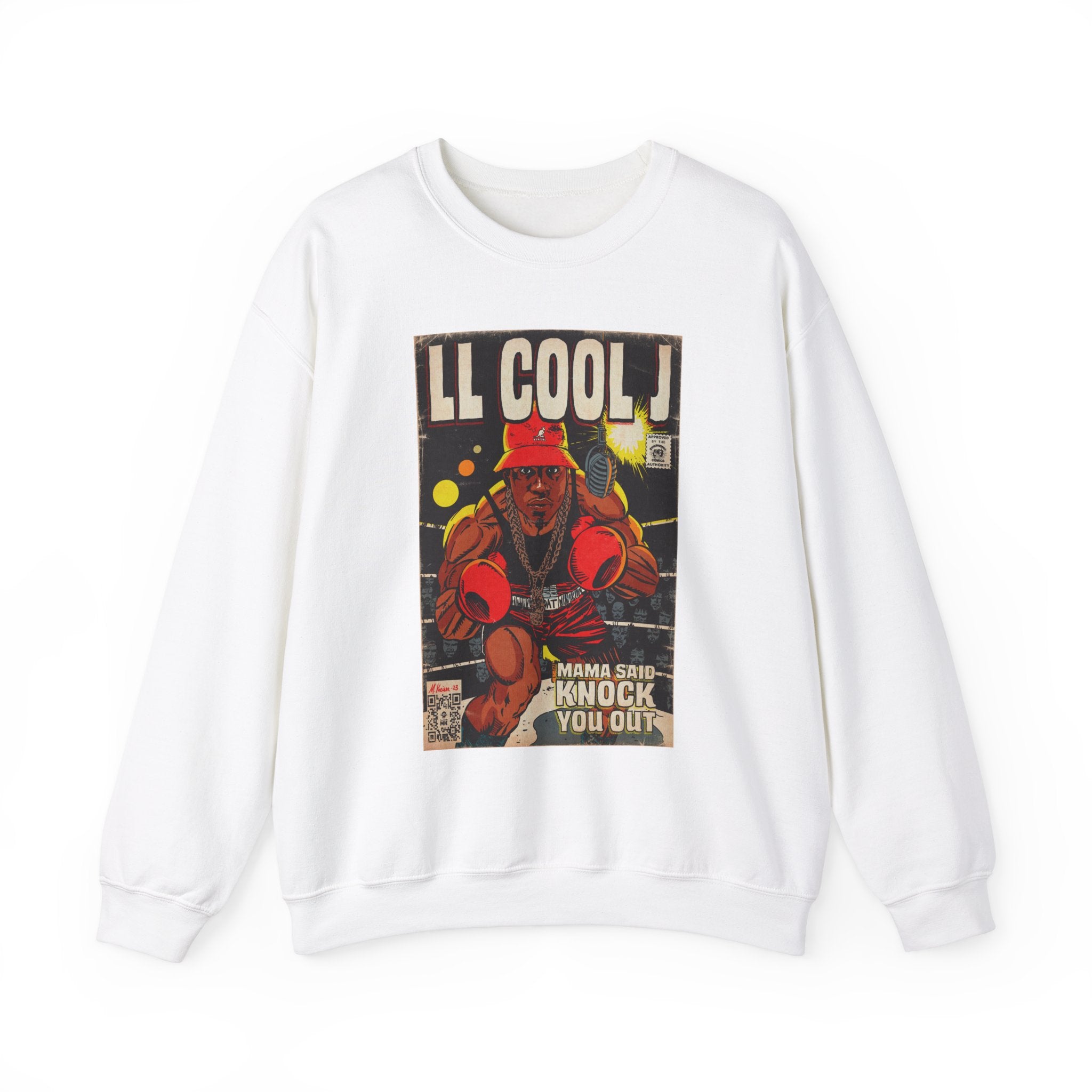 Mama Said Knock You Out - Unisex Heavy Blend™ Crewneck Sweatshirt