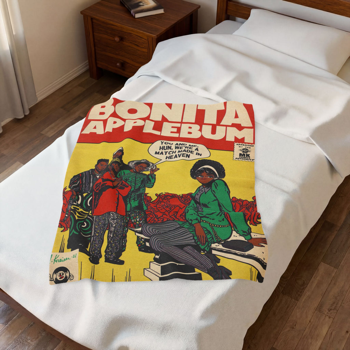 Bonita Applebum - Velveteen Plush Blanket