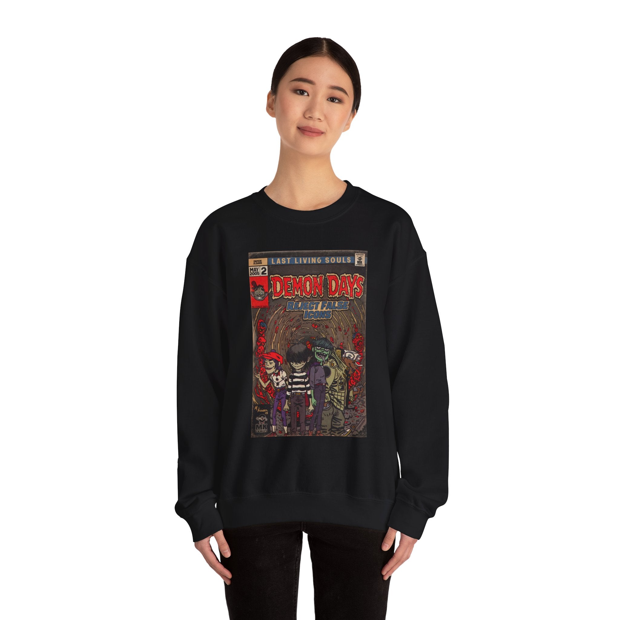 Demon Days - Unisex Heavy Blend™ Crewneck Sweatshirt