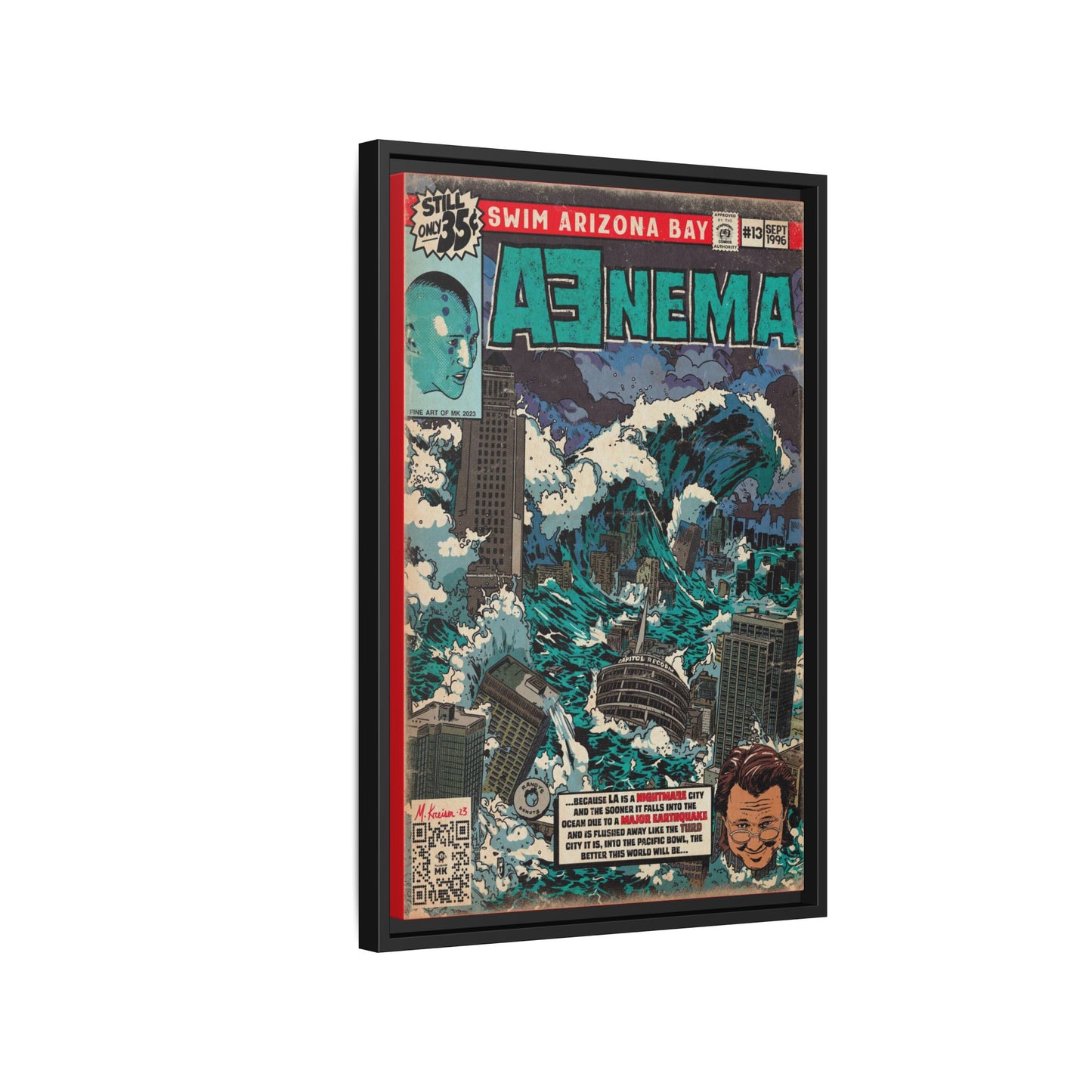 Tool - Aenema - Gallery Canvas Wraps, Vertical Frame