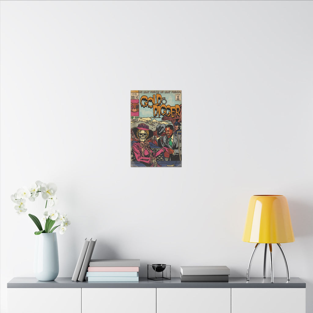 Gold Digger - Matte Canvas, Stretched, 0.75" (Multi-Size)