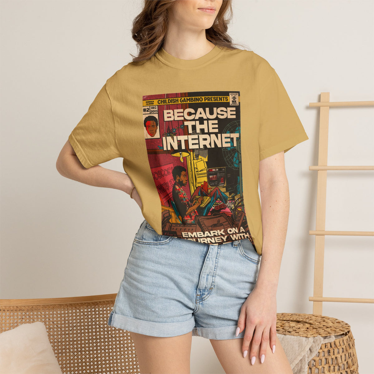 Because the Internet – Unisex Comfort Colors T-Shirt