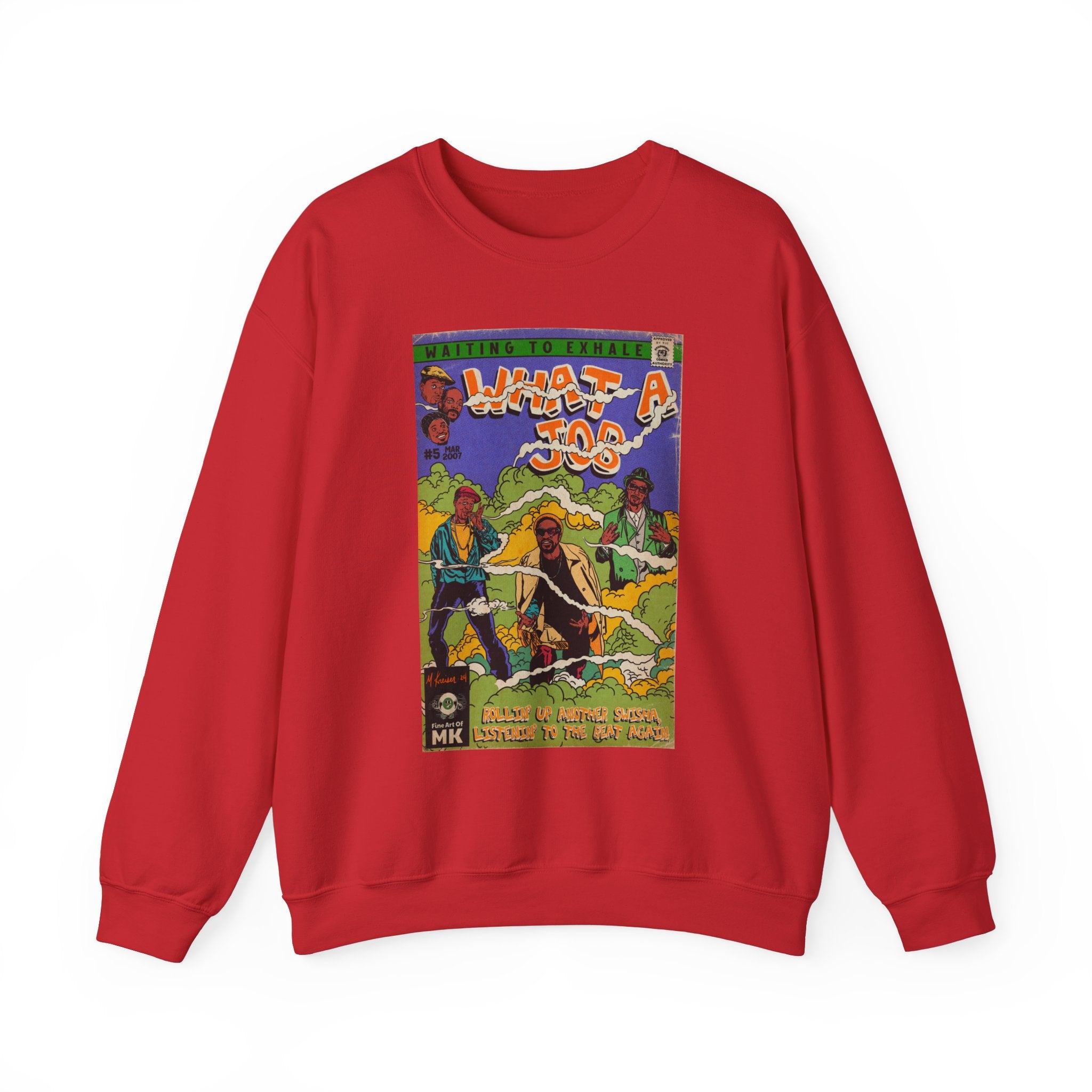 What A Job - Unisex Heavy Blend™ Crewneck Sweatshirt