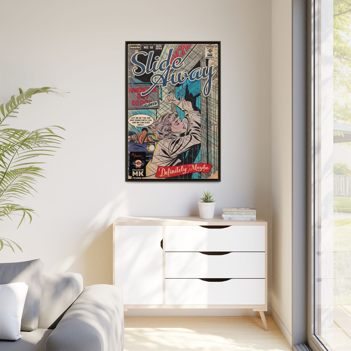 Oasis - Slide Away - Gallery Canvas Wraps, Vertical Frame