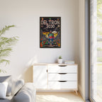 3030 - Matte Canvas, Framed (Multi-color)