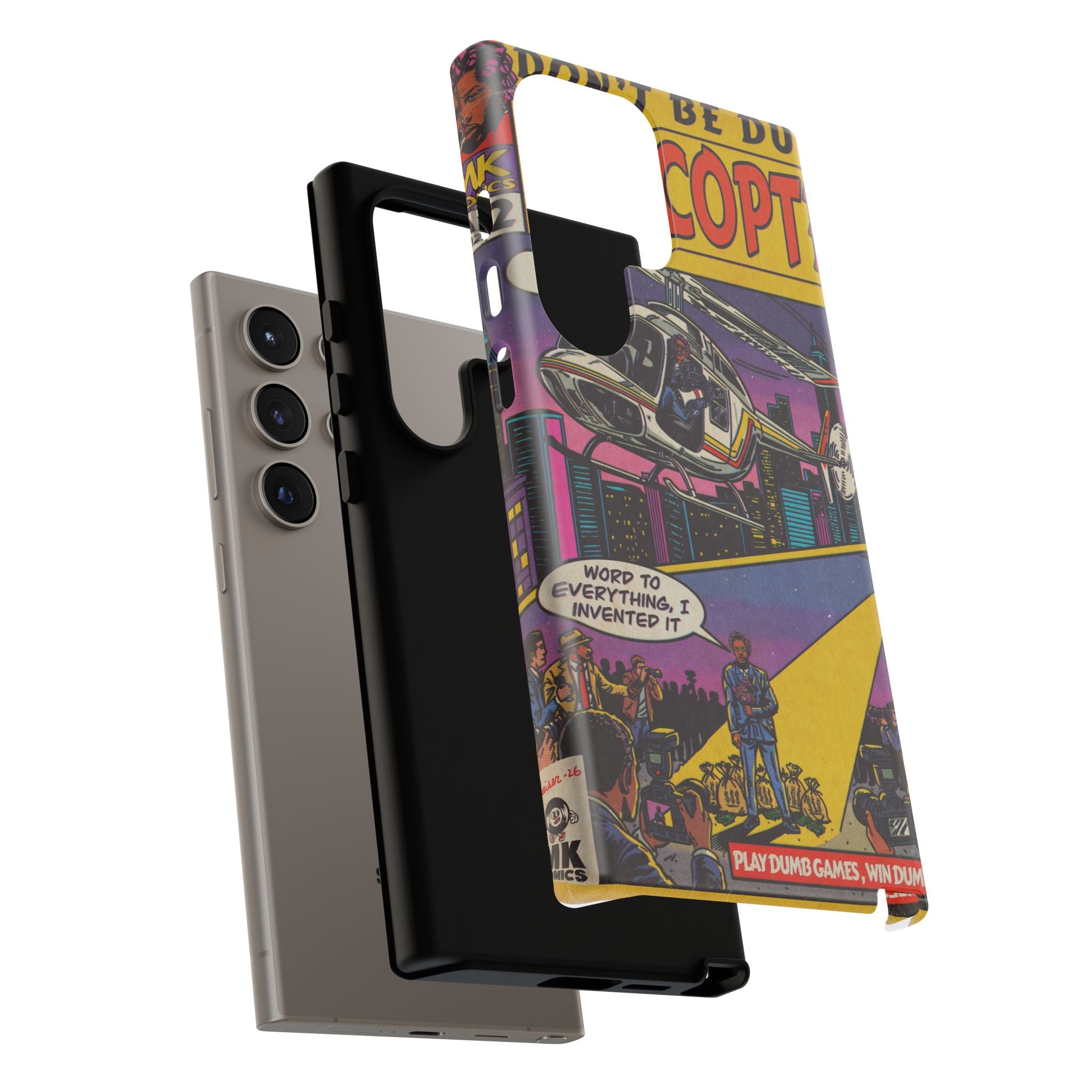 Helicopter - Tough Phone Cases