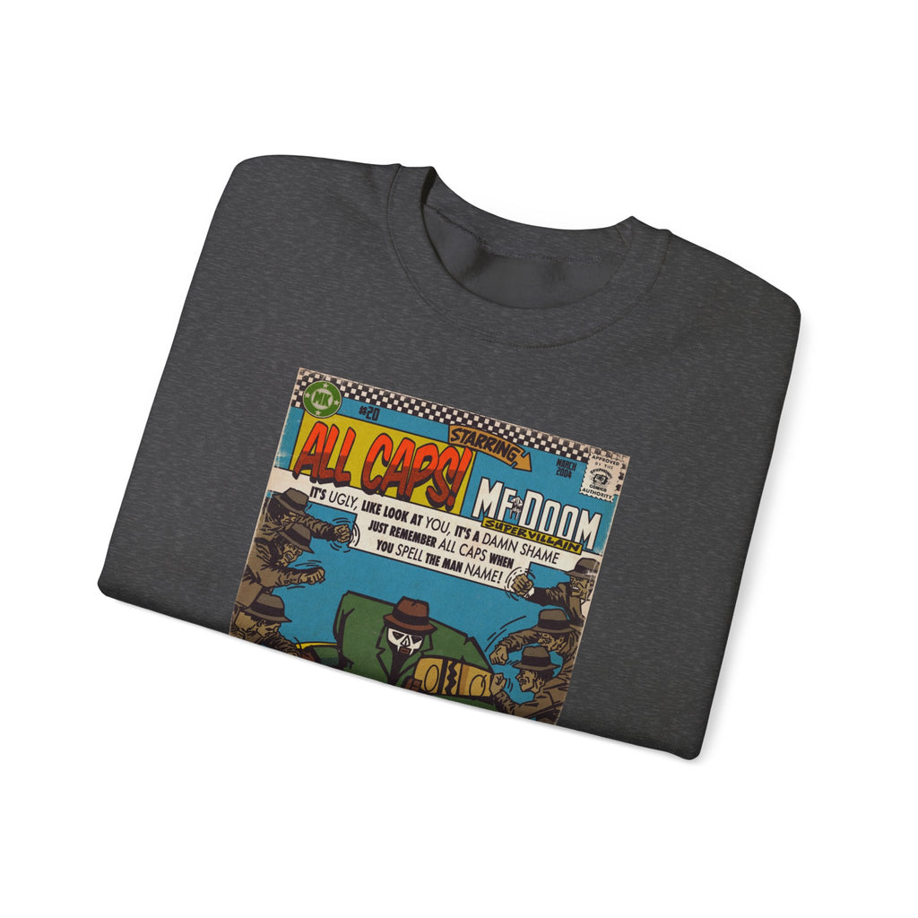 All Caps - Unisex Heavy Blend™ Crewneck Sweatshirt
