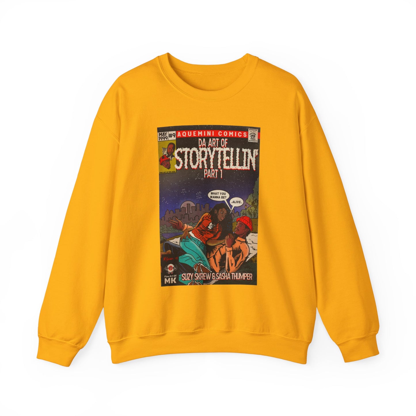 Da Art of Storytellin’ Part 1 - Unisex Heavy Blend™ Crewneck Sweatshirt