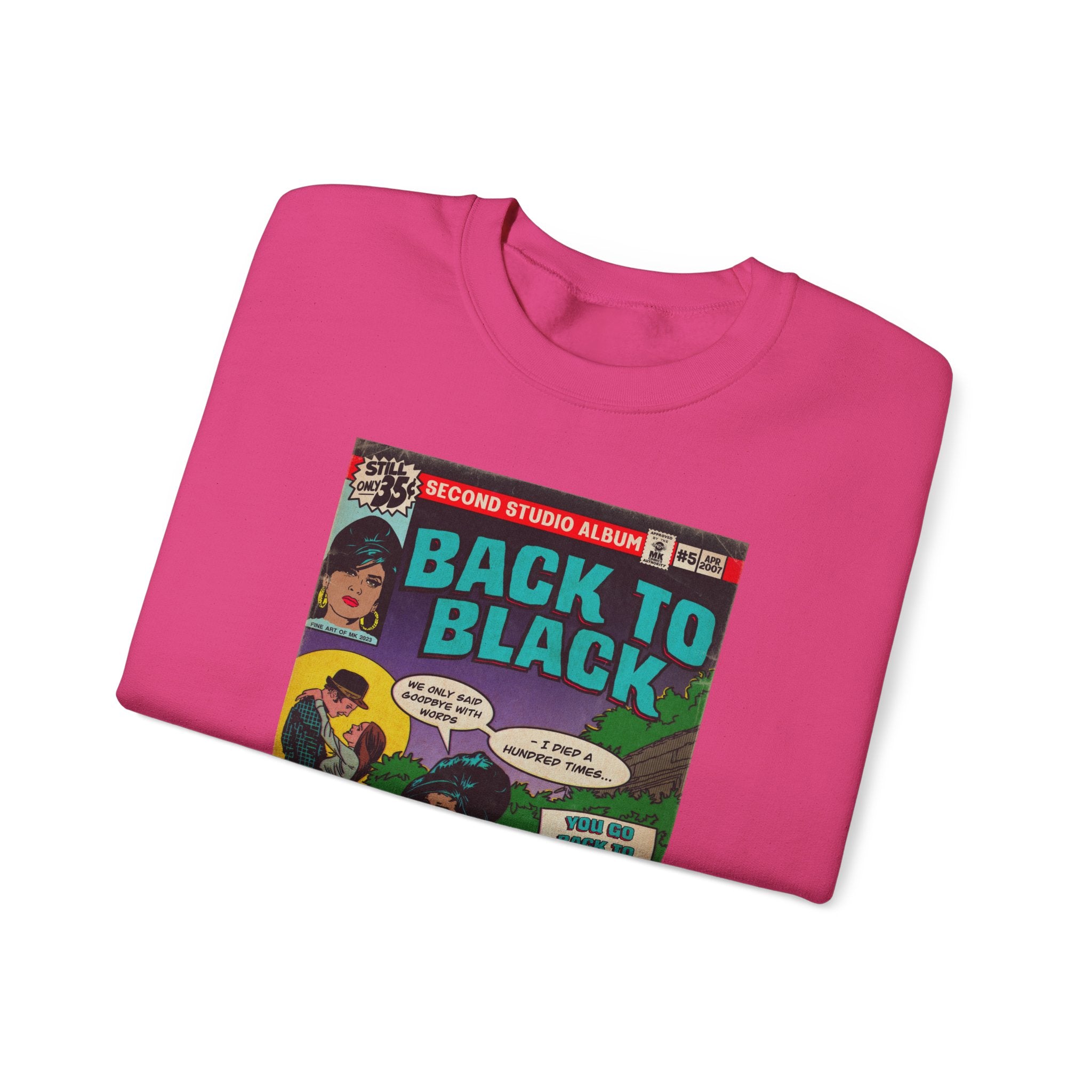 Back to Black - Unisex Heavy Blend™ Crewneck Sweatshirt