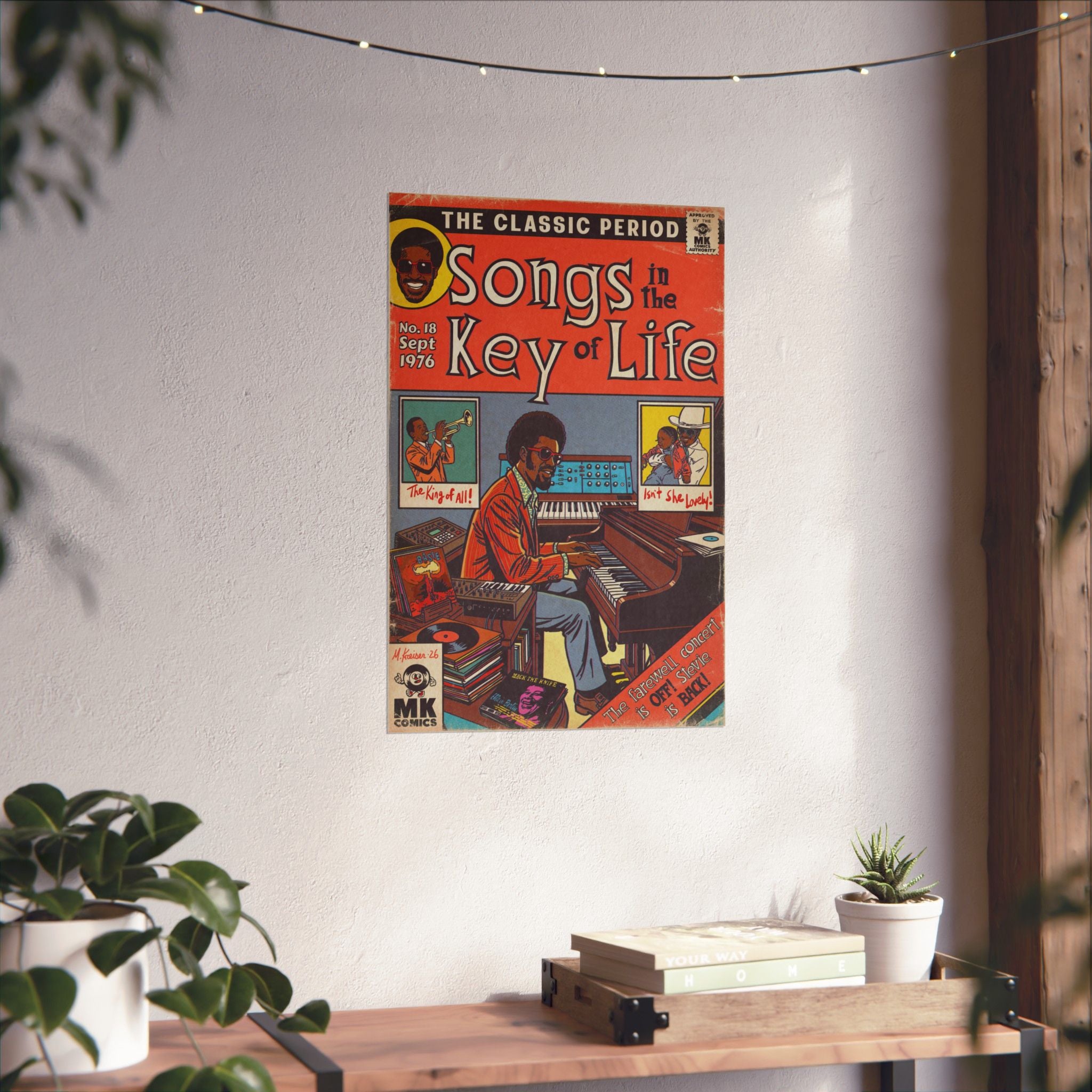 Songs in the Key of Life - Matte Vertical Posters