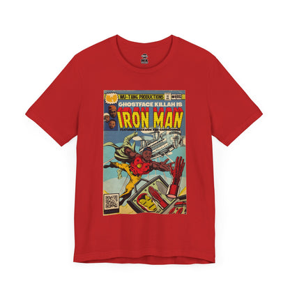 Ghostface - Iron Man - Unisex Jersey Short Sleeve Tee