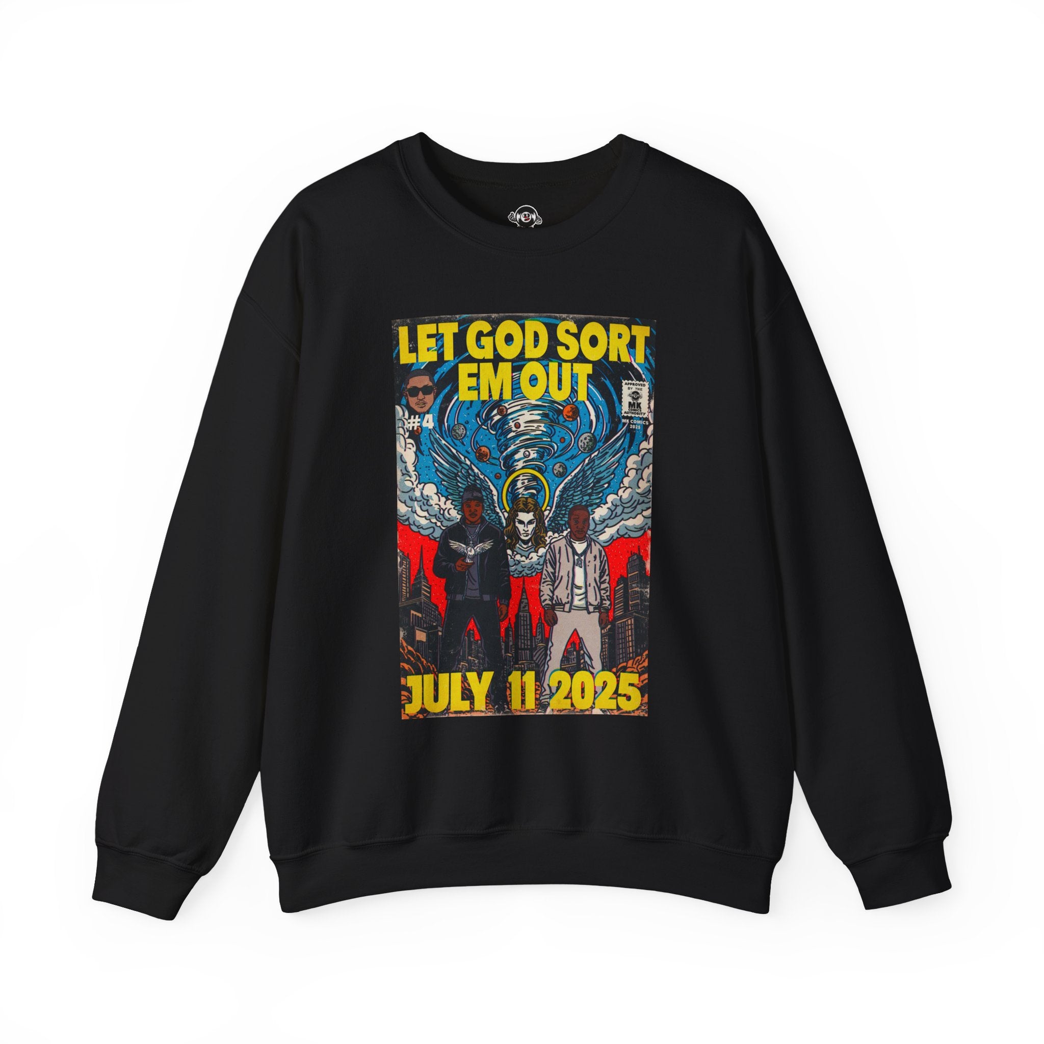 Let God Sort Em Out - Unisex Heavy Blend™ Crewneck Sweatshirt