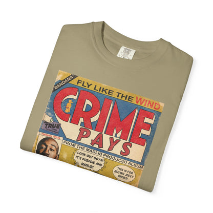Freddie Gibbs & Madlib - Crime Pays - Unisex Comfort Colors T-shirt