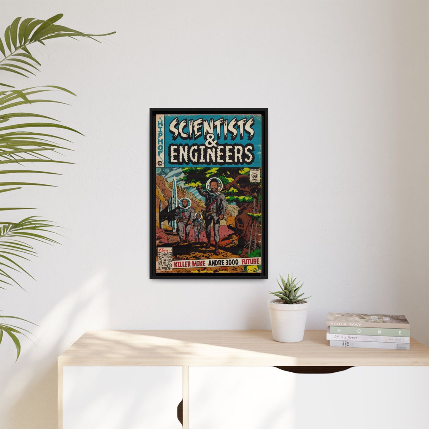 Killer Mike - Scientists & Engineers - Andre 3000 - Future - Gallery Canvas Wraps, Vertical Frame