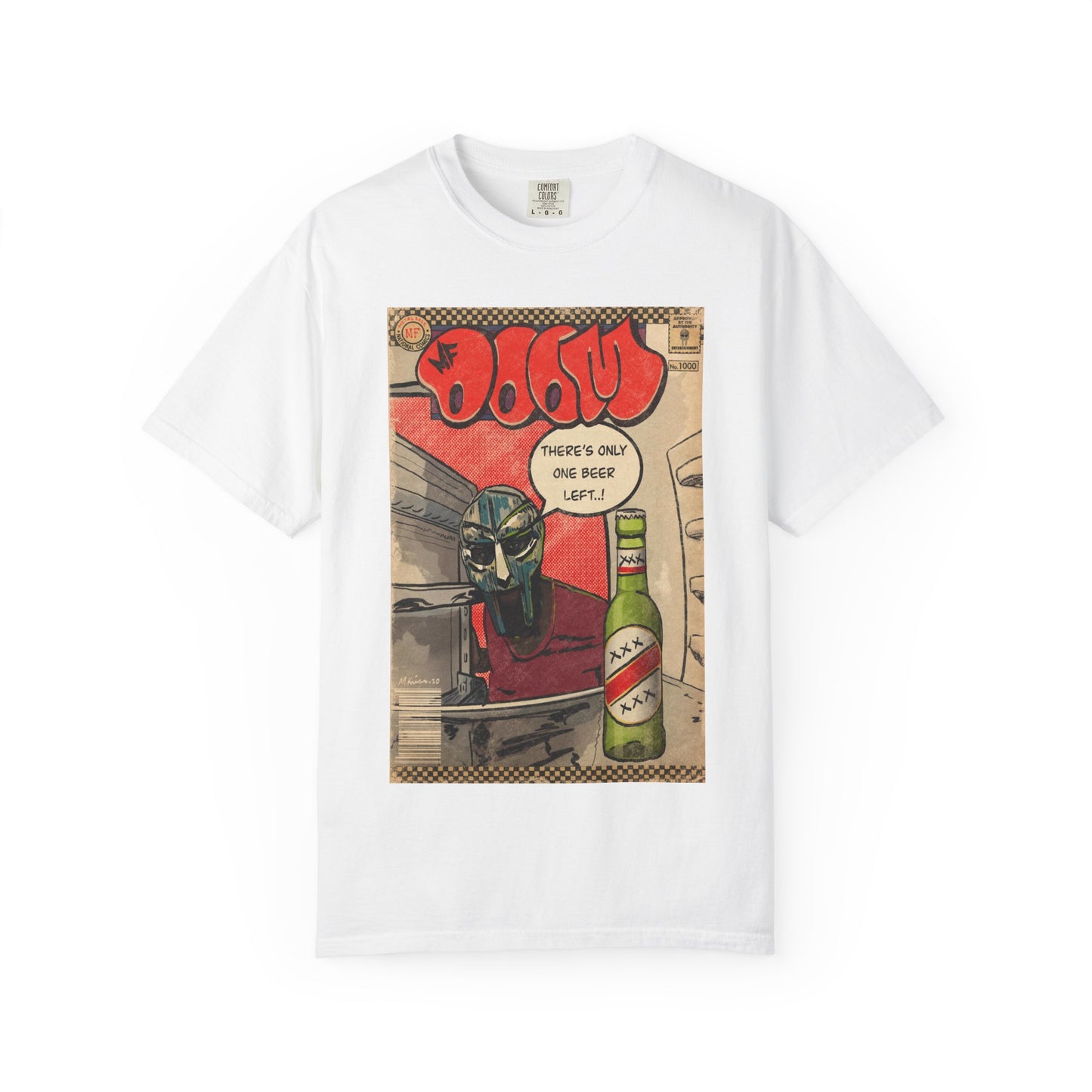 MF DOOM - One Beer - Unisex Comfort Colors T-shirt