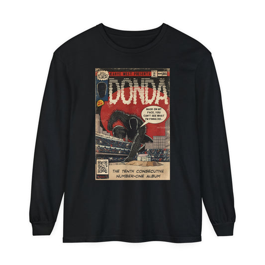 Kanye West - Donda - Unisex Comfort Colors Long Sleeve T-Shirt