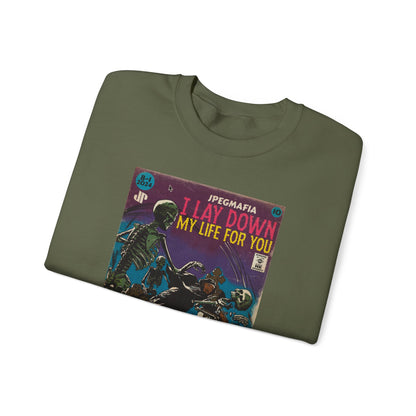 Jpegmafia - I Lay Down My Life For You - Unisex Heavy Blend™ Crewneck Sweatshirt