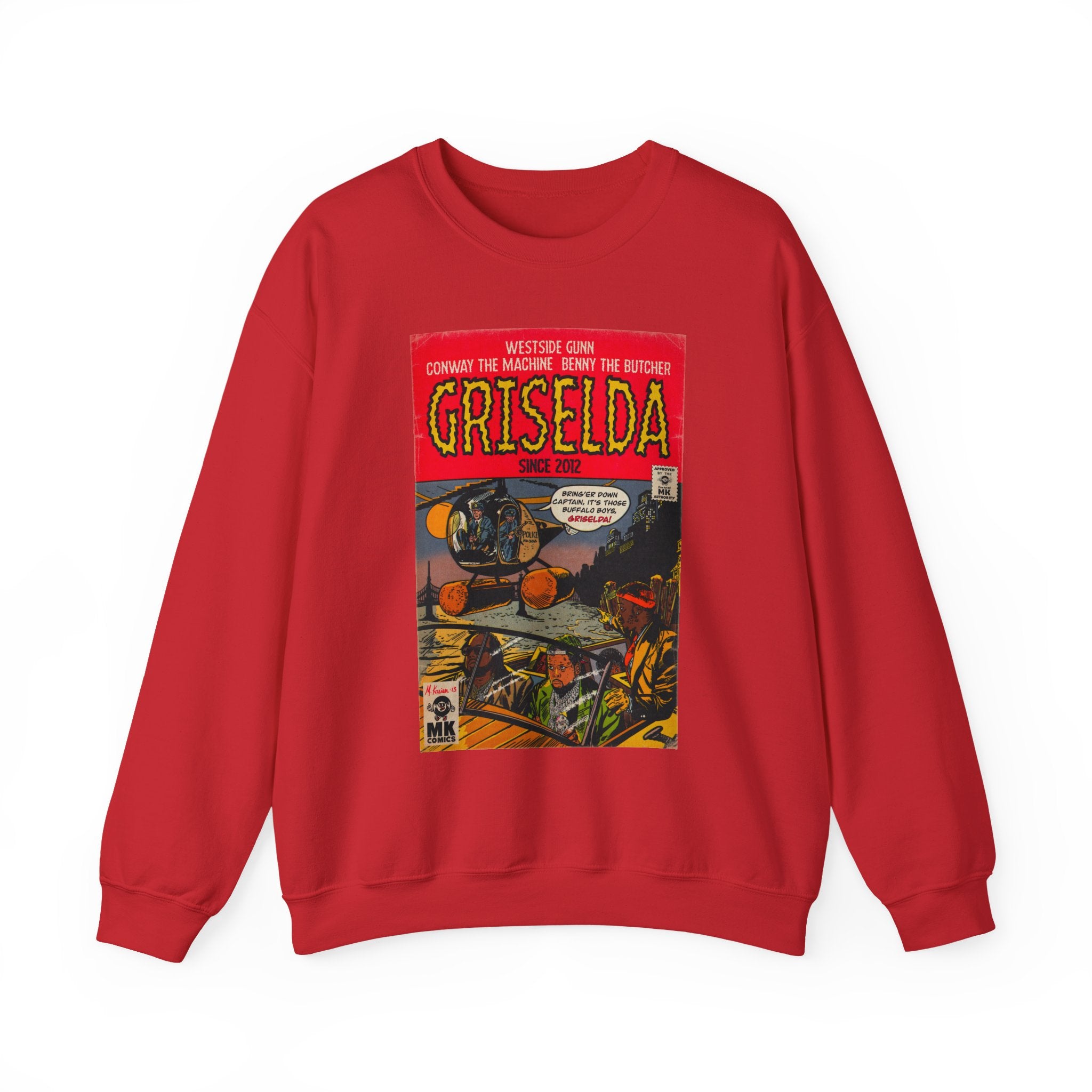 Griselda - Comic Book Art - Unisex Heavy Blend™ Crewneck Sweatshirt