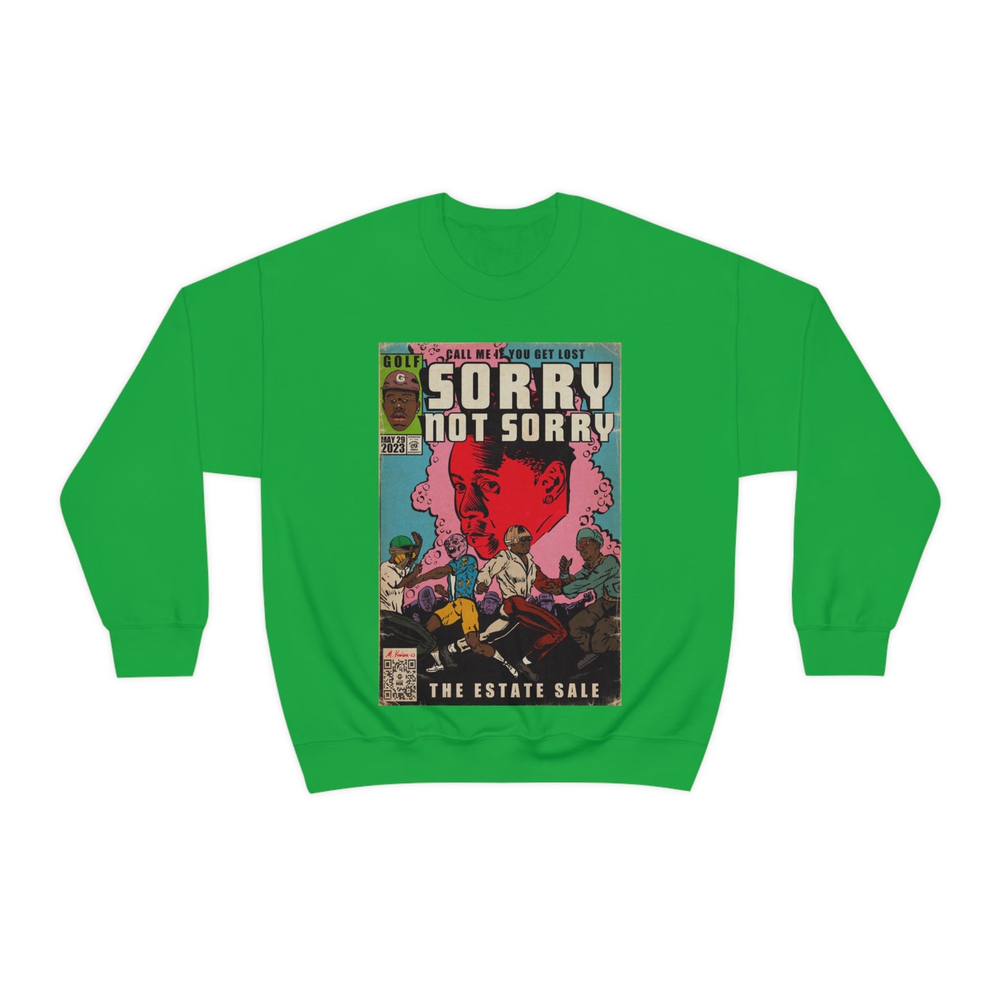 Tyler, The Creator - Sorry Not Sorry - Unisex Heavy Blend™ Crewneck Sweatshirt