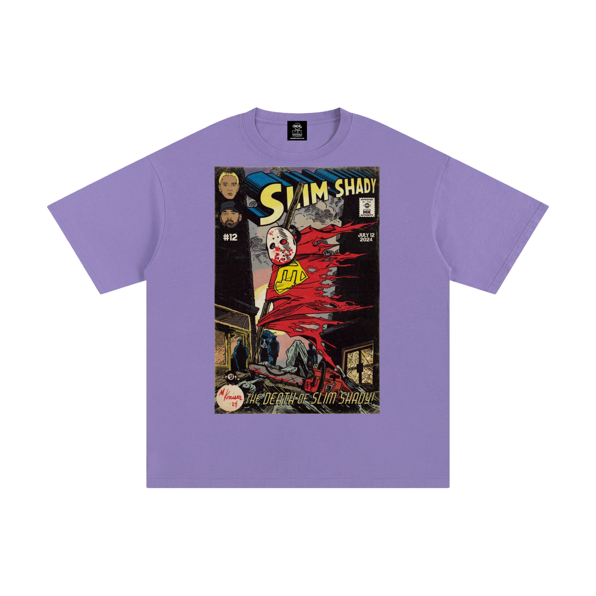 Death of Slim Shady - Unisex Pure Cotton T-Shirt