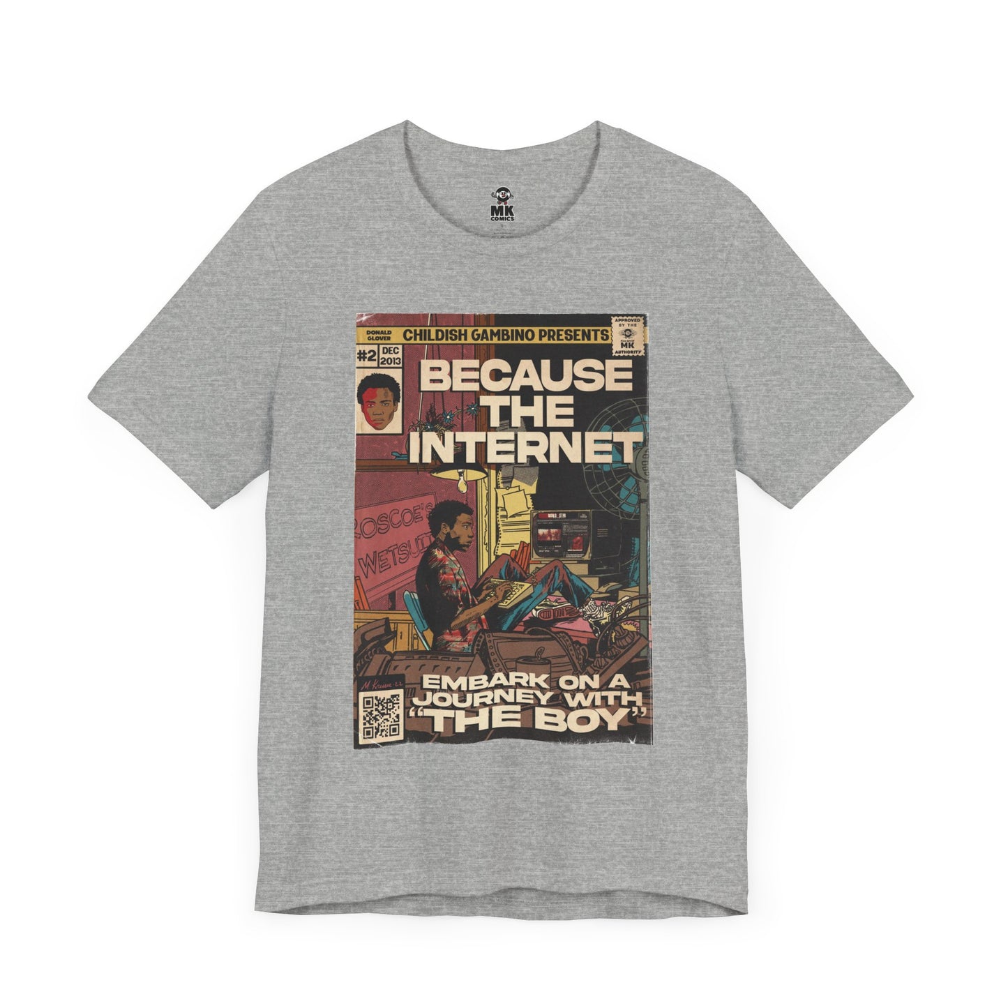Childish Gambino- Because The Internet - Unisex Jersey Short Sleeve Tee