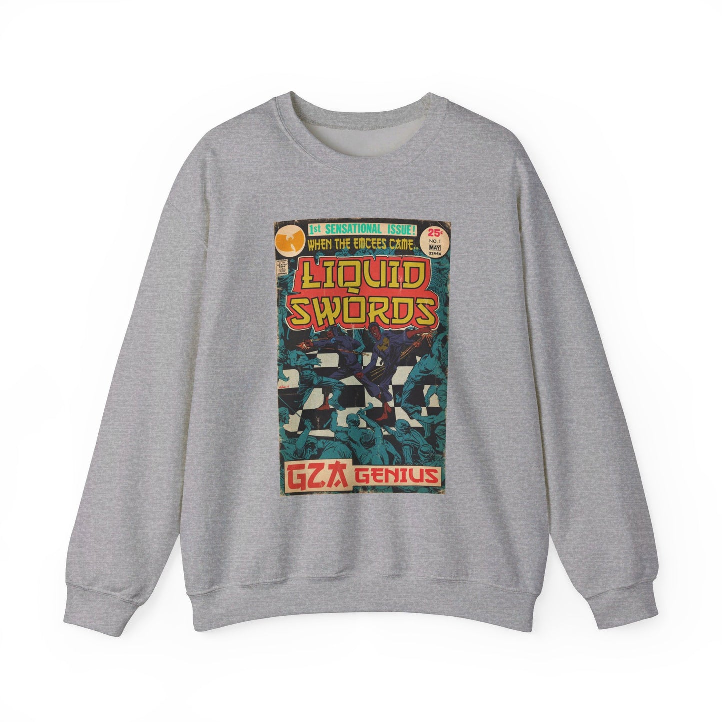 GZA/Genius - Liquid Swords - Unisex Heavy Blend™ Crewneck Sweatshirt
