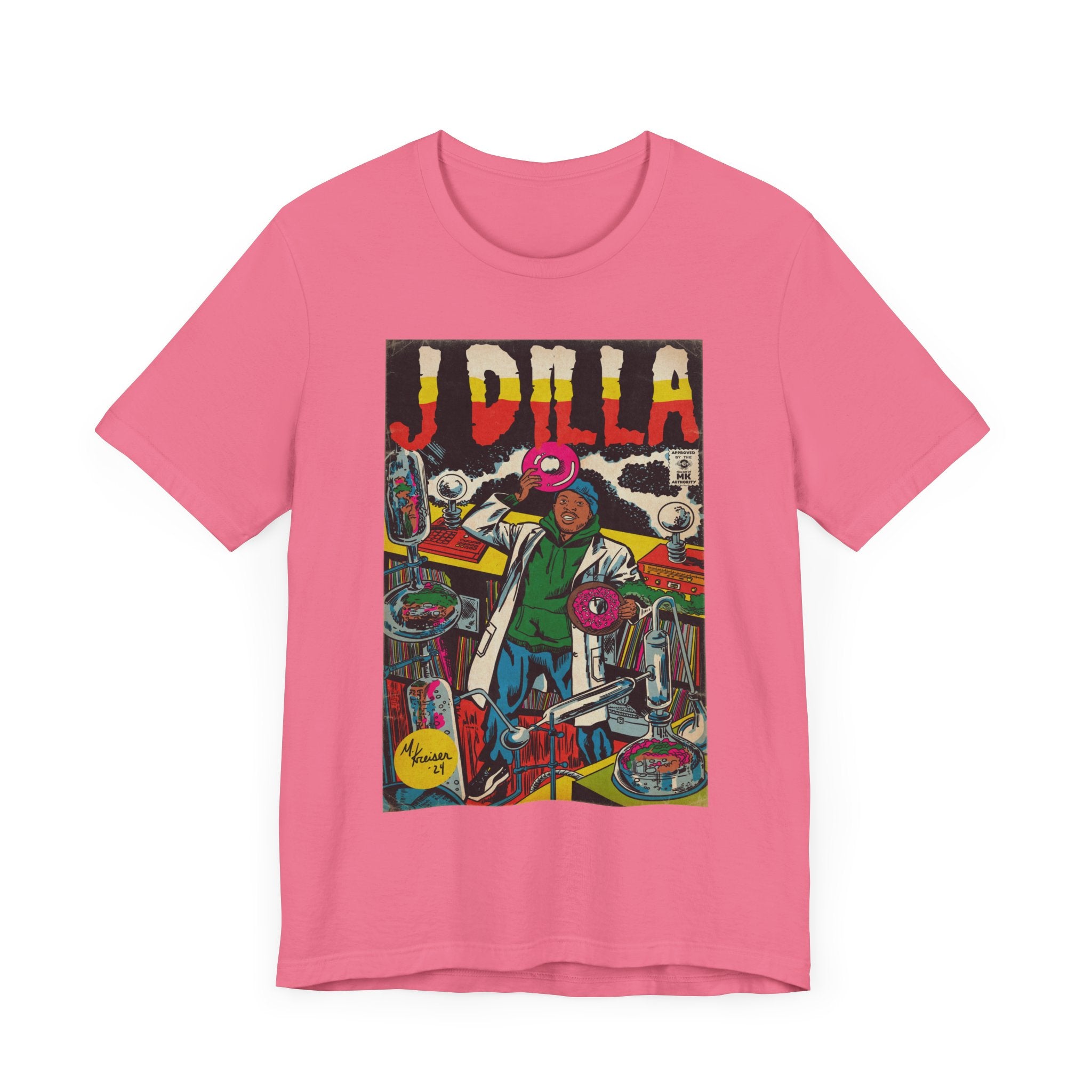 Dilla - Comic Book Art - Unisex Jersey Short Sleeve Tee