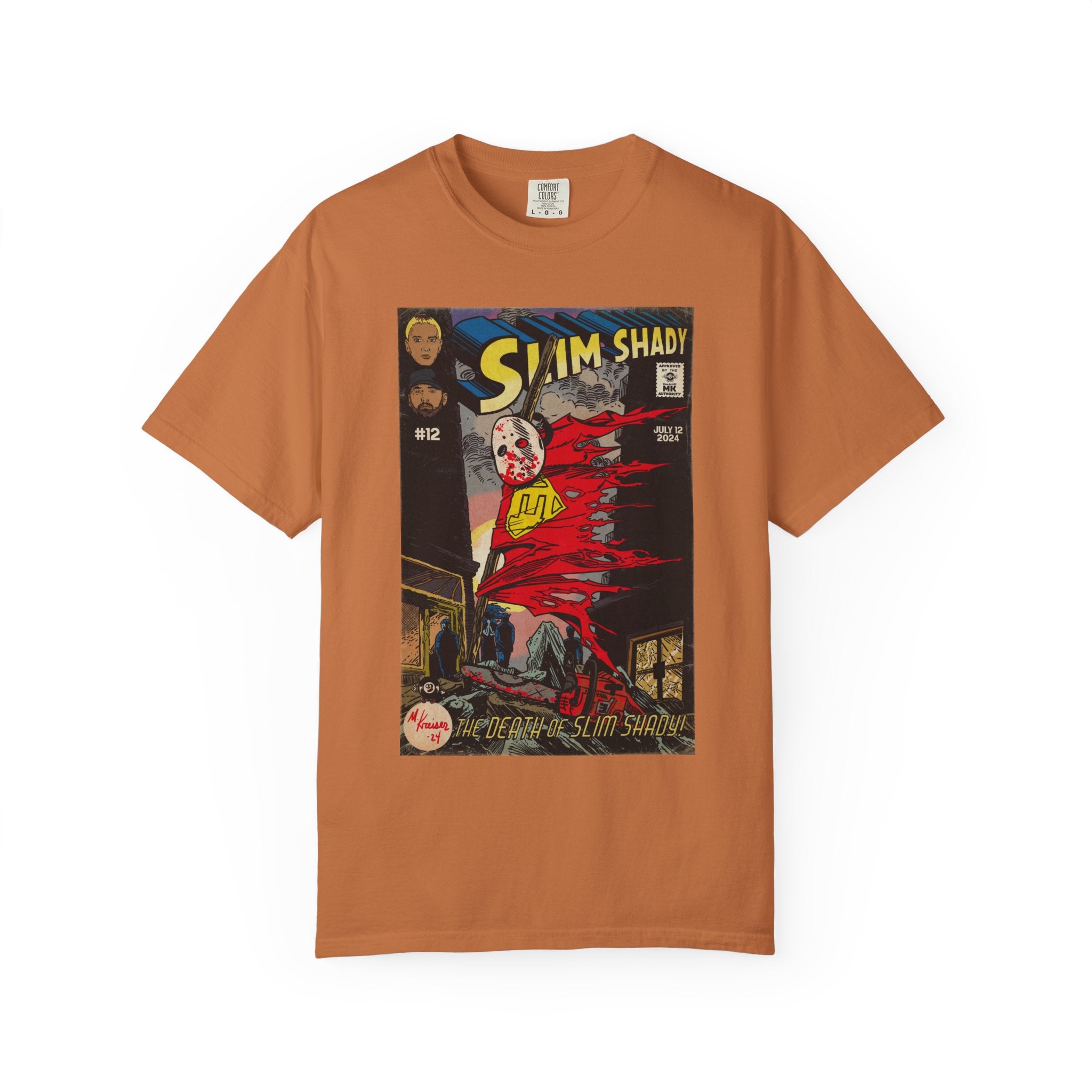 Death of Slim Shady - Unisex Comfort Colors T-shirt